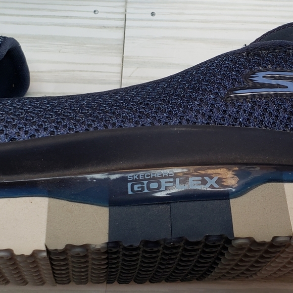 Skechers Go Flex Walk Quick-Fit with goga mat insoles size 8.5 (sg1) - Picture 10 of 10